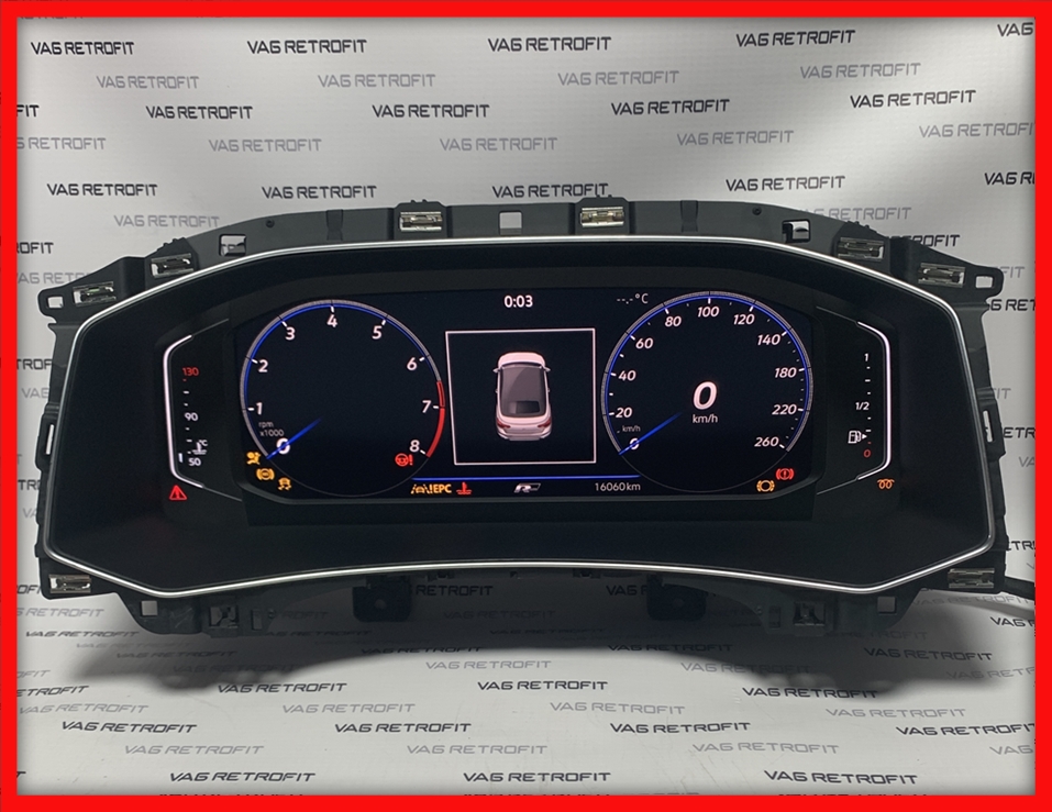 Poza 2 - Ceasuri Bord Digitale VW T Roc 17A920320A Virtual Cockpit AID LED
