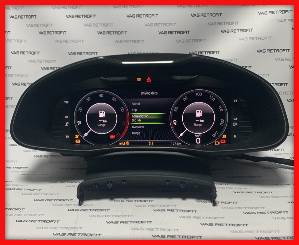 Poza 3 - Ceasuri Bord Digitale SKODA Scala 654920790A Virtual Cockpit AID LED