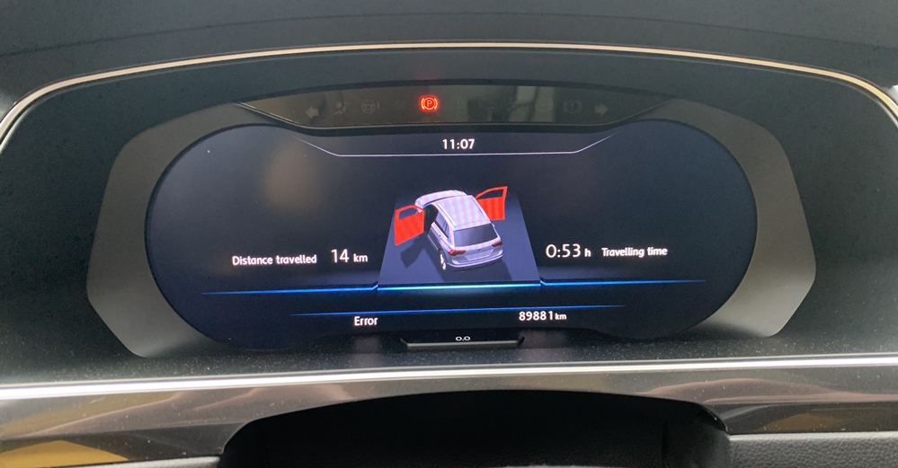 Activare 3 - Reparatie Ceasuri Digitale VW Tiguan 2015 2016 2017 Error Instrument Cluster Workshop Front Assist not available Montare 3 - Reparatie Ceasuri Digitale VW Tiguan 2015 2016 2017 Error Instrument Cluster Workshop Front Assist not available