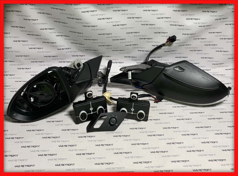 Poza 4 - Oglinzi Rabatabile Pliabile VW Golf 7 VII Electrice Incalzite Set 