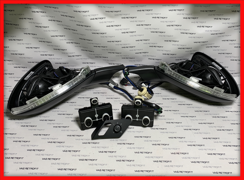 Poza 9 - Oglinzi Rabatabile Pliabile VW Golf 7 VII Electrice Incalzite Set 