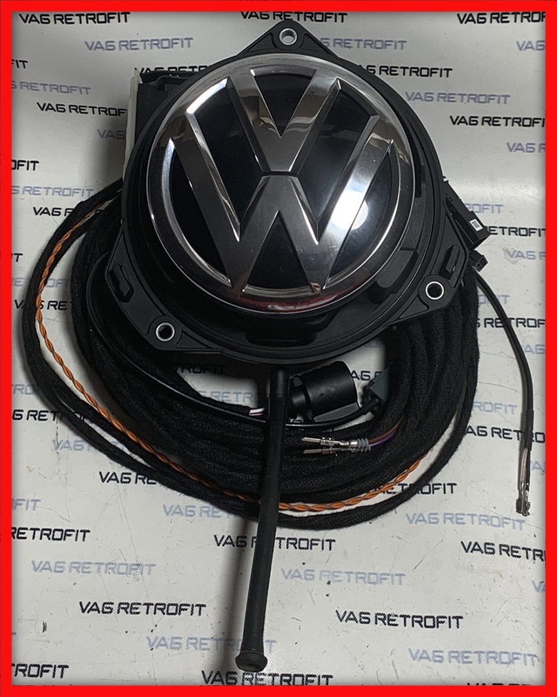 Poza 2 - Camera Spate Marsarier VW Passat B8 HIGHLINE Emblema FLIP ORIGINALA
