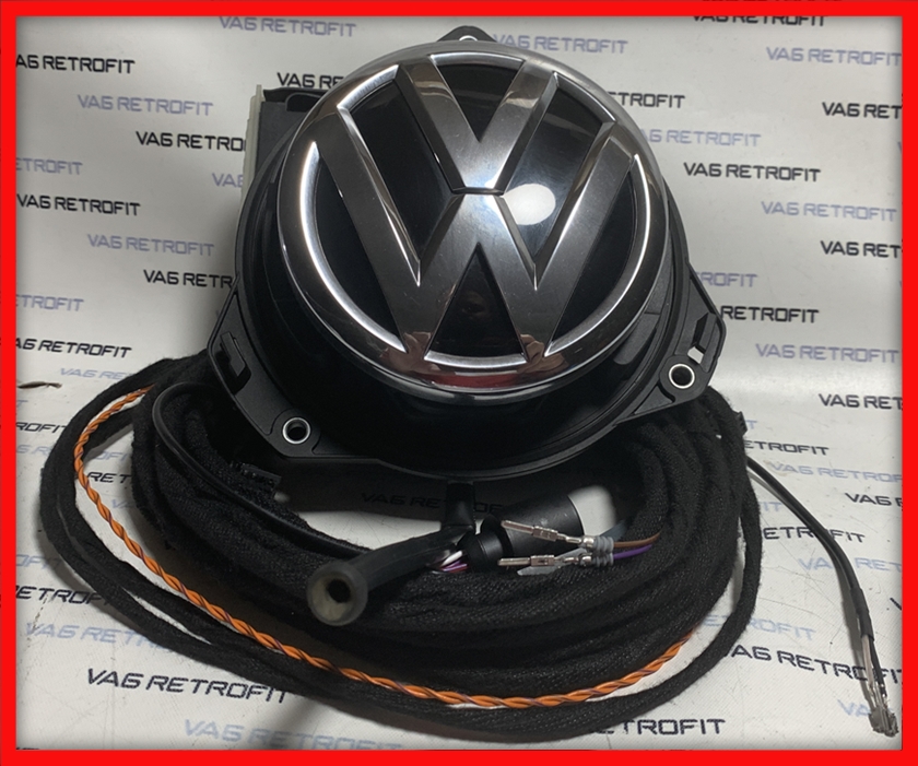 Poza 3 - Camera Spate Marsarier VW Passat B8 HIGHLINE Emblema FLIP ORIGINALA