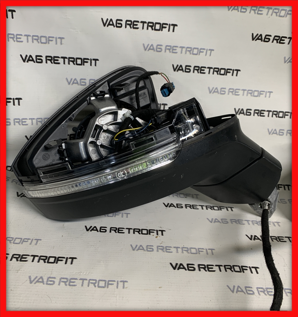 Poza 4 - Oglinzi Rabatabile Pliabile VW Touareg 2011 - 2018 7P Electrice Incalzite Set