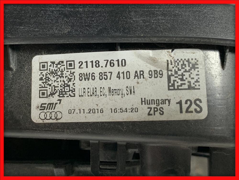 Poza 5 - Audi A5 F5 Oglinzi Electrice Incalzite Originale 8W6857410AR 8W6857409BA Audi A5 F5