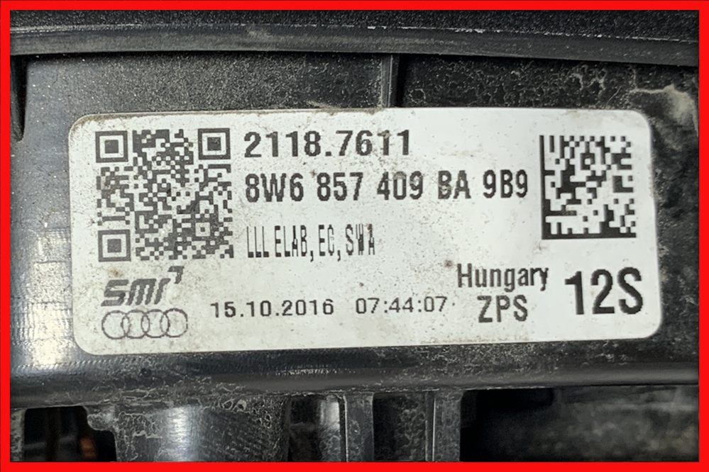 Poza 6 - Audi A5 F5 Oglinzi Electrice Incalzite Originale 8W6857410AR 8W6857409BA Audi A5 F5