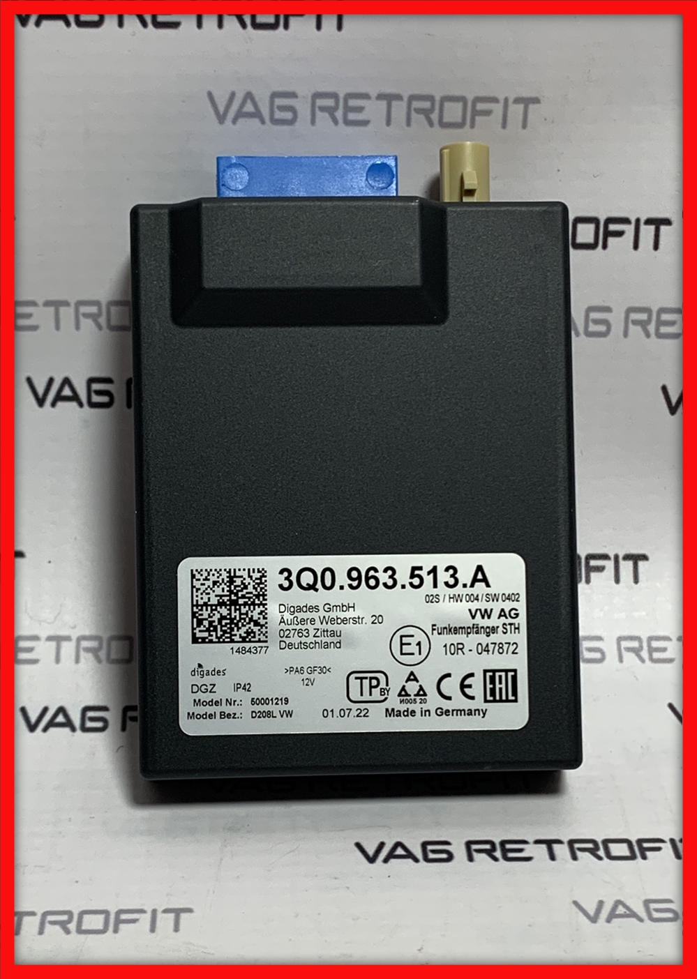 Poza 2 - Modul Telecomanda Webasto 2020 VW Audi Skoda 3Q0963513A 3Q0 963 513 A Poza 2 - Modul Telecomanda Webasto 2020 VW Audi Skoda 3Q0963513A 3Q0 963 513 A