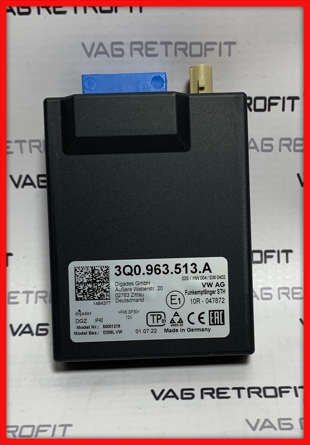 Poza 3 - Modul Telecomanda Webasto 2020 VW Audi Skoda 3Q0963513A 3Q0 963 513 A Poza 3 - Modul Telecomanda Webasto 2020 VW Audi Skoda 3Q0963513A 3Q0 963 513 A