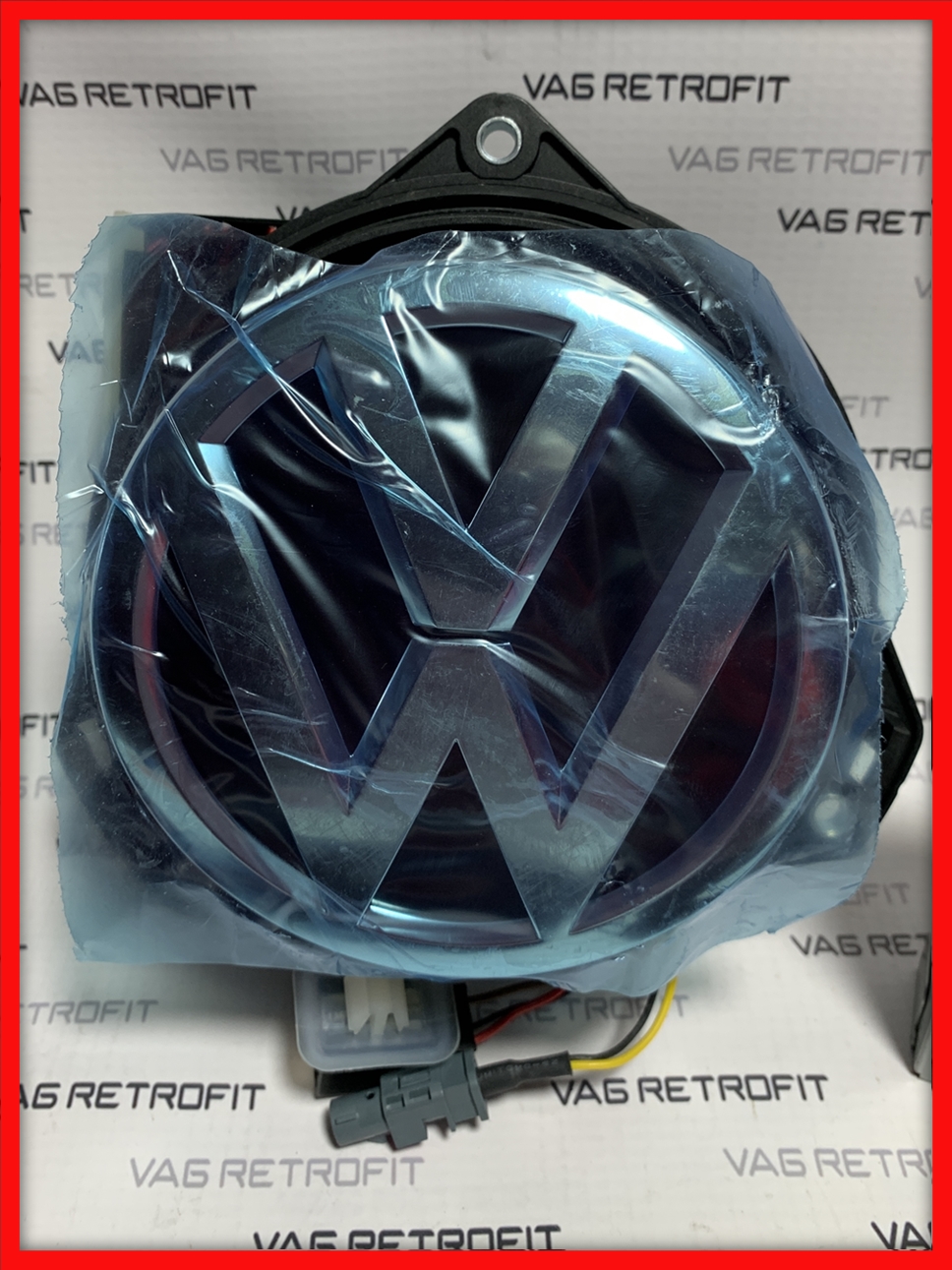 Poza 3 - Camera Spate Marsarier Flip Emblema Highline VW Golf 5 6 VW Passat B6 B7 CC