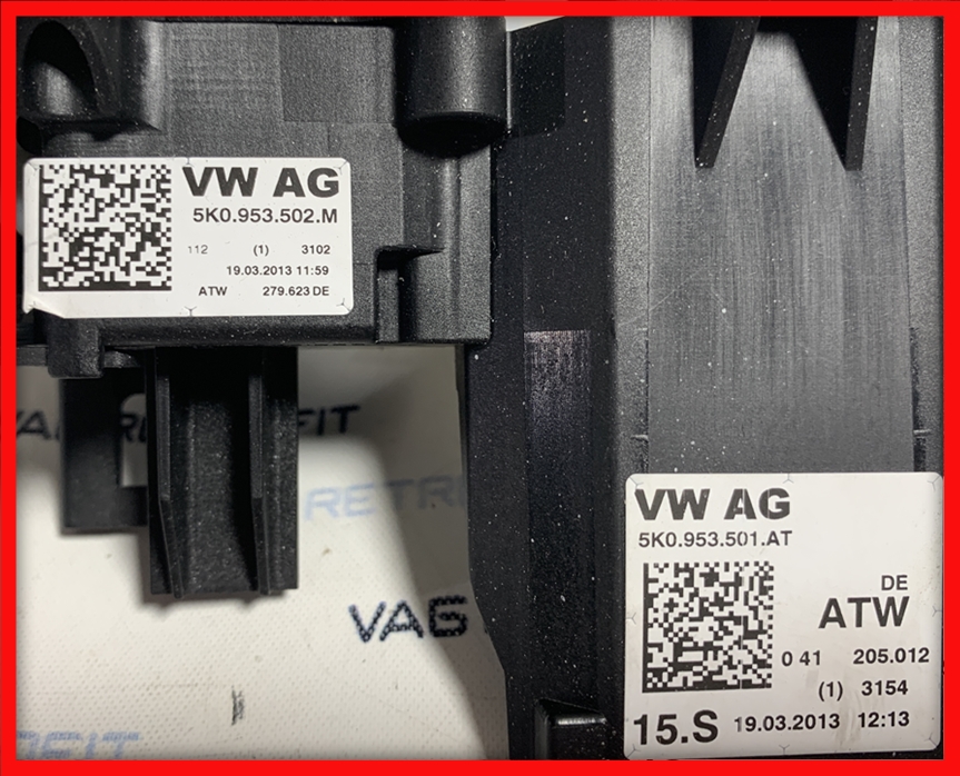 Poza 4 - Ansamblu manete cu pilot automat / tempomat VW Golf 6 VII Tiguan 5K0953502M