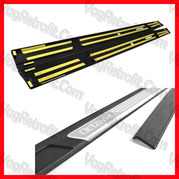 Poza 2 - Set Ornamente Skoda interioare Prag Cu Insertie SKODA Otel Inoxidabil