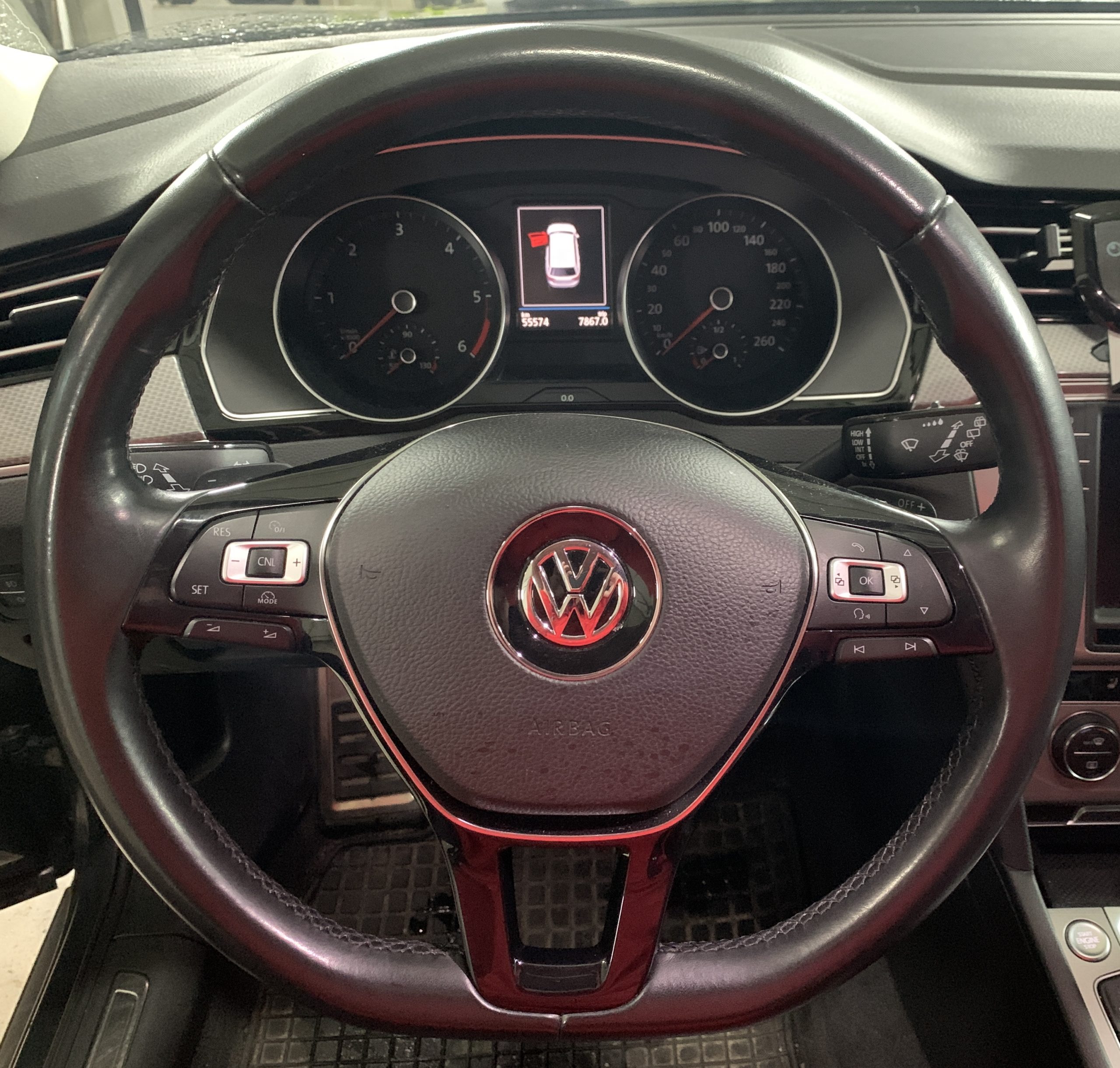 Montare 2 - Instalare ACC Adaptive Cruise Control Pilot Automat Adaptiv VW Passat B8 3G