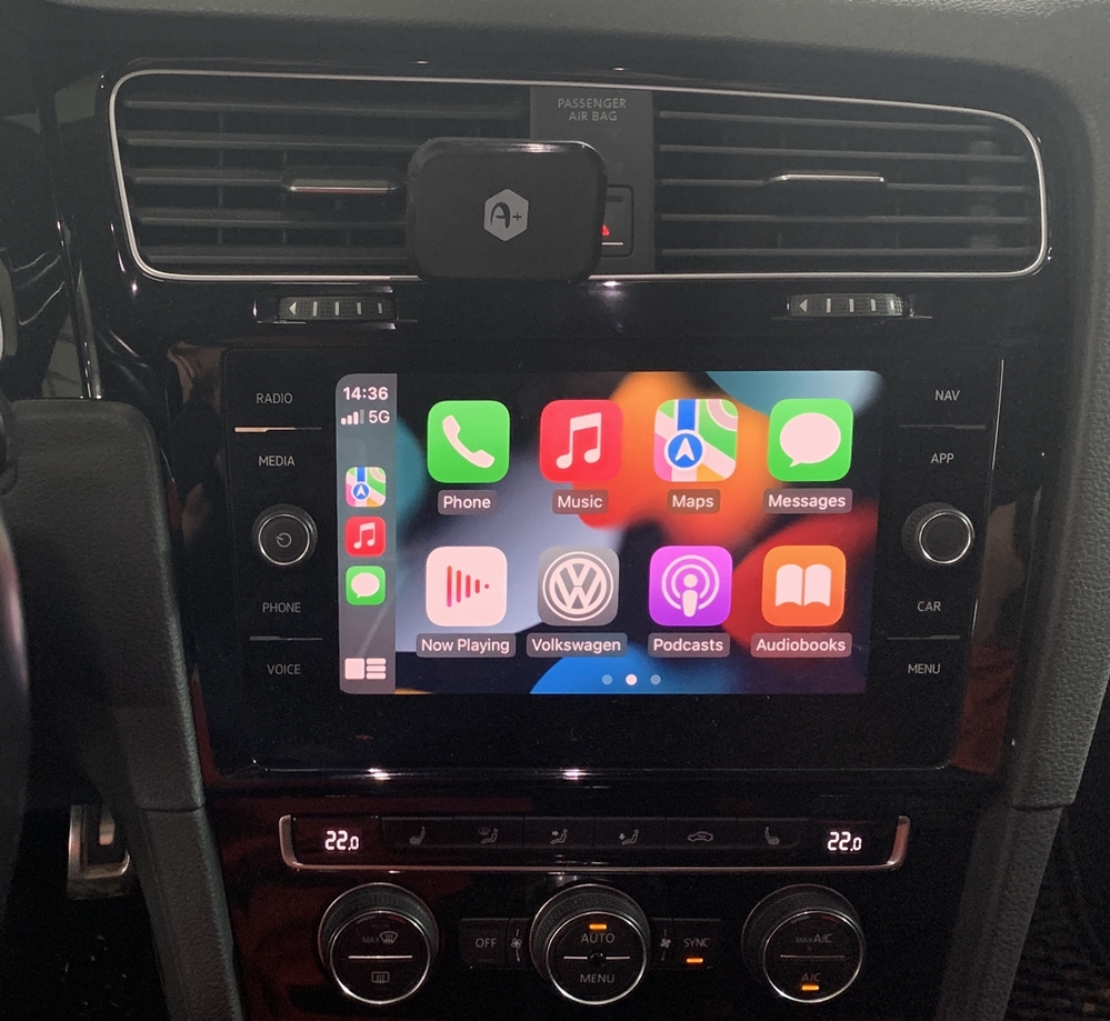 Montare 5 - Activare Android Auto Apple Carplay VW Golf 7 VII Waze Google Maps Youtube