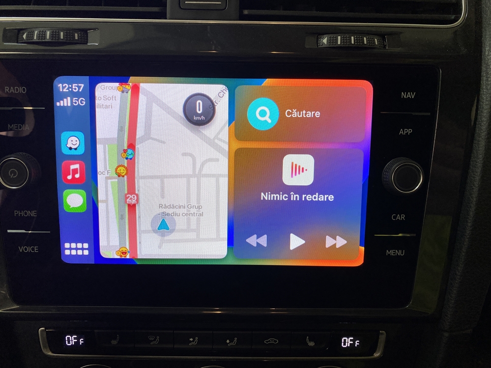 Montare 4 - VW Golf 7 VII 2018 Activare APP Connect Apple Carplay Android Auto