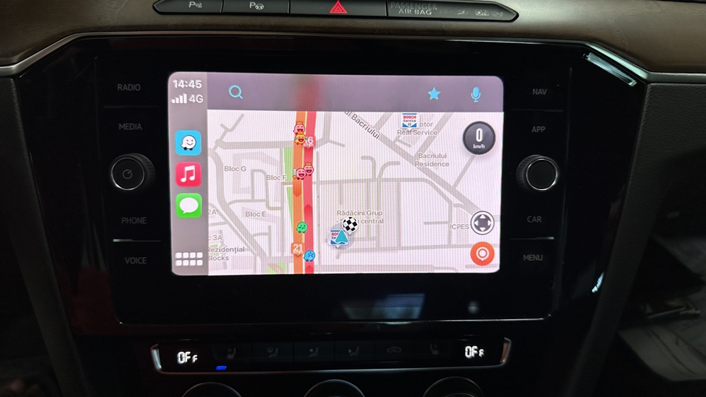 Montare 4 - VW Passat B8 2018 Activare APP Connect Apple Carplay Android Auto