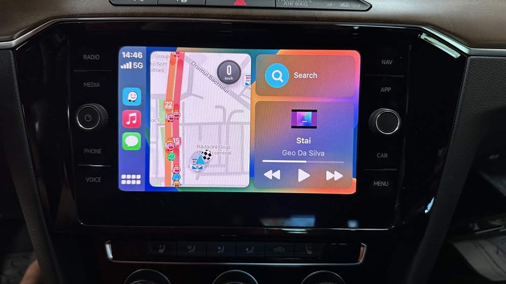Montare 7 - VW Passat B8 2018 Activare APP Connect Apple Carplay Android Auto