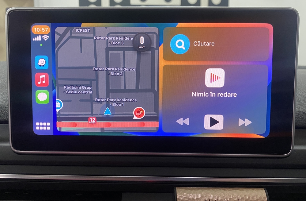 Montare 9 - Audi A4 B9 2017 Activare Apple Carplay Android Auto Whatsapp Waze Google Maps