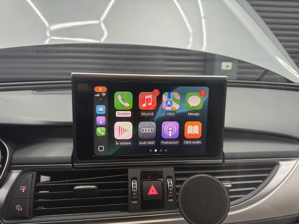 Activare 4 - Activare Apple Carplay Android Auto Whatsapp Waze Spotify Audi A6 C7 2018 Montare 4 - Activare Apple Carplay Android Auto Whatsapp Waze Spotify Audi A6 C7 2018