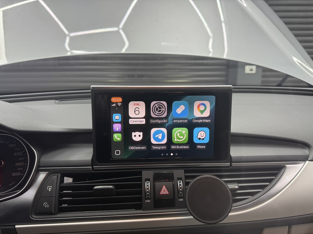 Activare 6 - Activare Apple Carplay Android Auto Whatsapp Waze Spotify Audi A6 C7 2018 Montare 6 - Activare Apple Carplay Android Auto Whatsapp Waze Spotify Audi A6 C7 2018