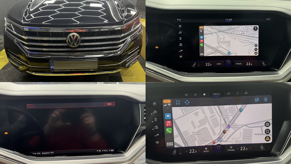 Instalare - Activare Apple Carplay Wireless Full Screen VW Touareg III CR 2020 In Bucuresti Sector 1 2 3 4 5 6