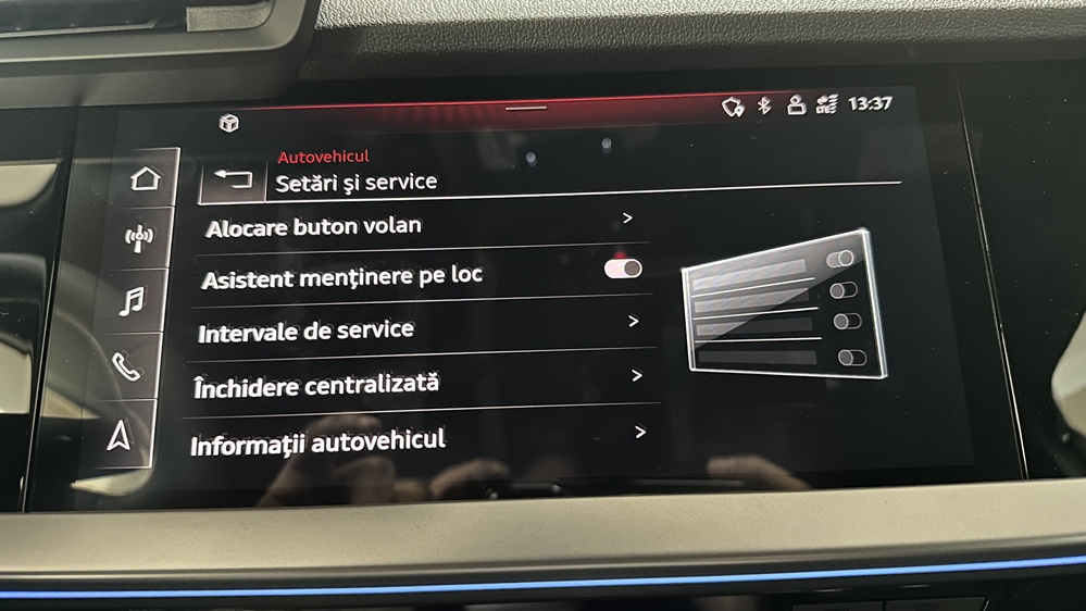 Montare 4 - Activare Auto Hold Audi A3 8Y 2023 AutoHold Hill Hold Assist A3 8Y