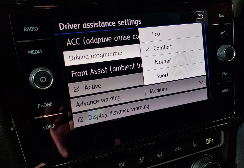 Activare 7 - VW Golf 7 2018 Activare Functie ACC Adaptive Cruise Control APP Connect Montare 7 - VW Golf 7 2018 Activare Functie ACC Adaptive Cruise Control APP Connect