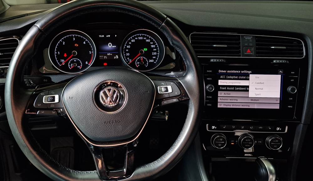Activare 9 - VW Golf 7 2018 Activare Functie ACC Adaptive Cruise Control APP Connect Montare 9 - VW Golf 7 2018 Activare Functie ACC Adaptive Cruise Control APP Connect