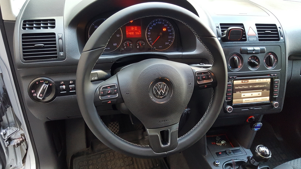 Montare 3 - Instalare si Activare Comenzi Volan Multifunctionale VW Touran 2003 2011