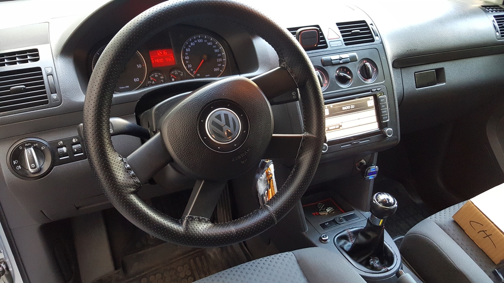 Montare 2 - Instalare si Activare Comenzi Volan Multifunctionale VW Touran 2003 2011