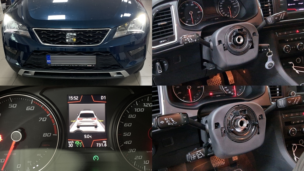 Montare 1 - Activare Radar ACC Seat Ateca 2020 Adaptiv Cruise Control Distronic 2Q0907572 2Q0 907 572