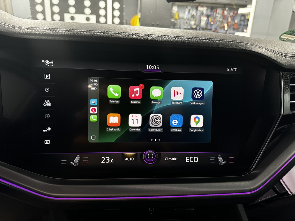 Activare Retrofit Apple Carplay Wireless & Full Screen Pe VW Touareg