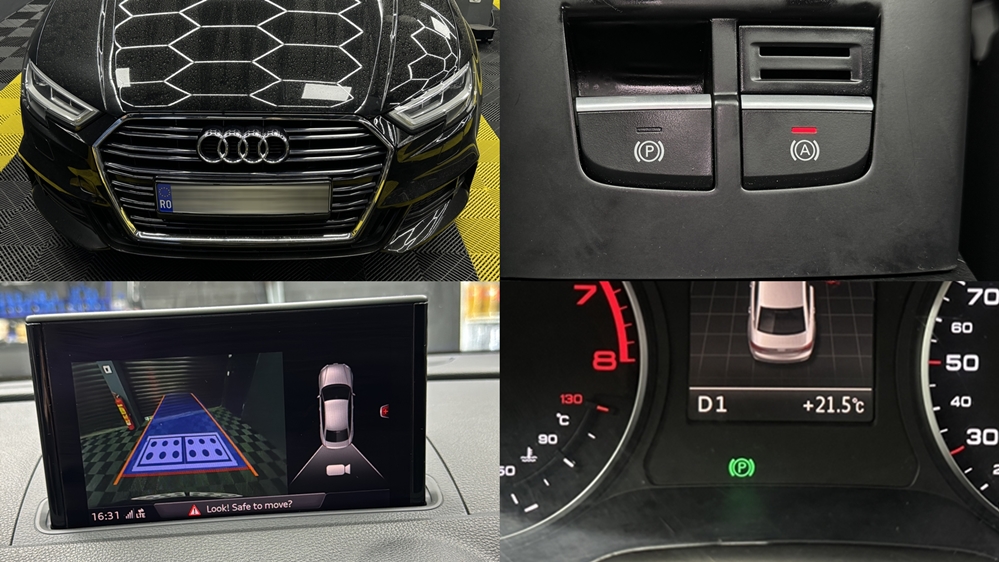 Poza - Audi A3 8V 2018 Retrofit Instalare Montare Camera Spate Marsarier Originala Autohold Hill Hold Assist Auto Hold