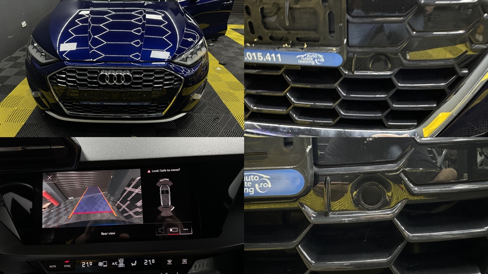 Montare 3 - Audi A3 8Y 2023 Instalare Senzori Parcare Fata Originali Camera Spate Highline Originala