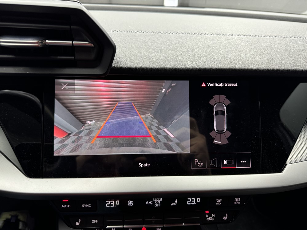 Montare 18 - Audi A3 8Y 2024 Instalare Senzori Parcare Fata Spate Originali Camera Spate Highline Originala