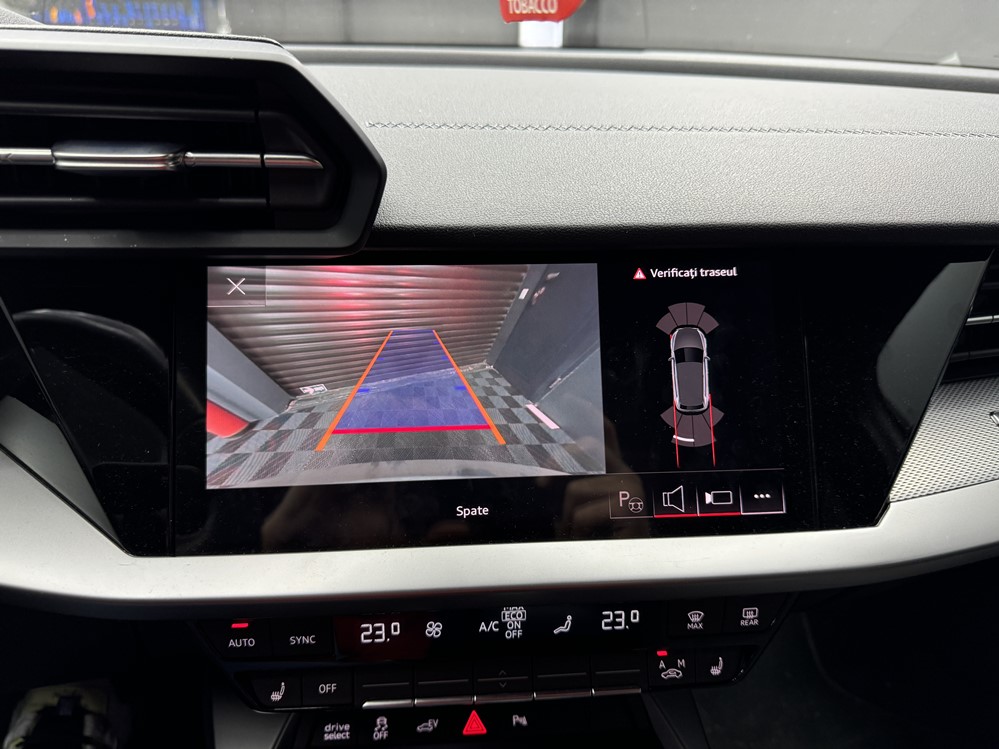 Montare 19 - Audi A3 8Y 2024 Instalare Senzori Parcare Fata Spate Originali Camera Spate Highline Originala