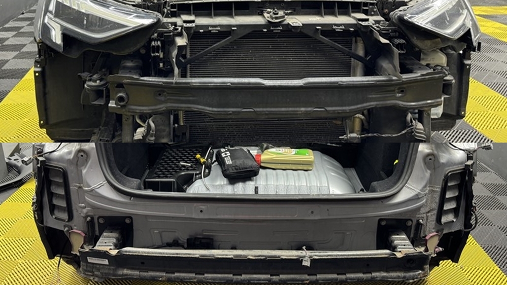 Montare 2 - Audi A3 8Y 2024 Instalare Senzori Parcare Fata Spate Originali Camera Spate Highline Originala