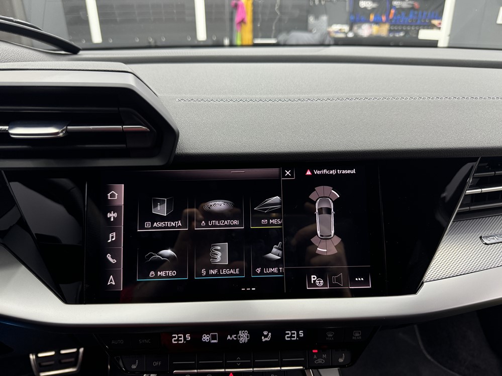 Montare 7 - Audi A3 S3 8Y 2021 Instalare Montaj Camera Spate Video Marsarier Highline Originala