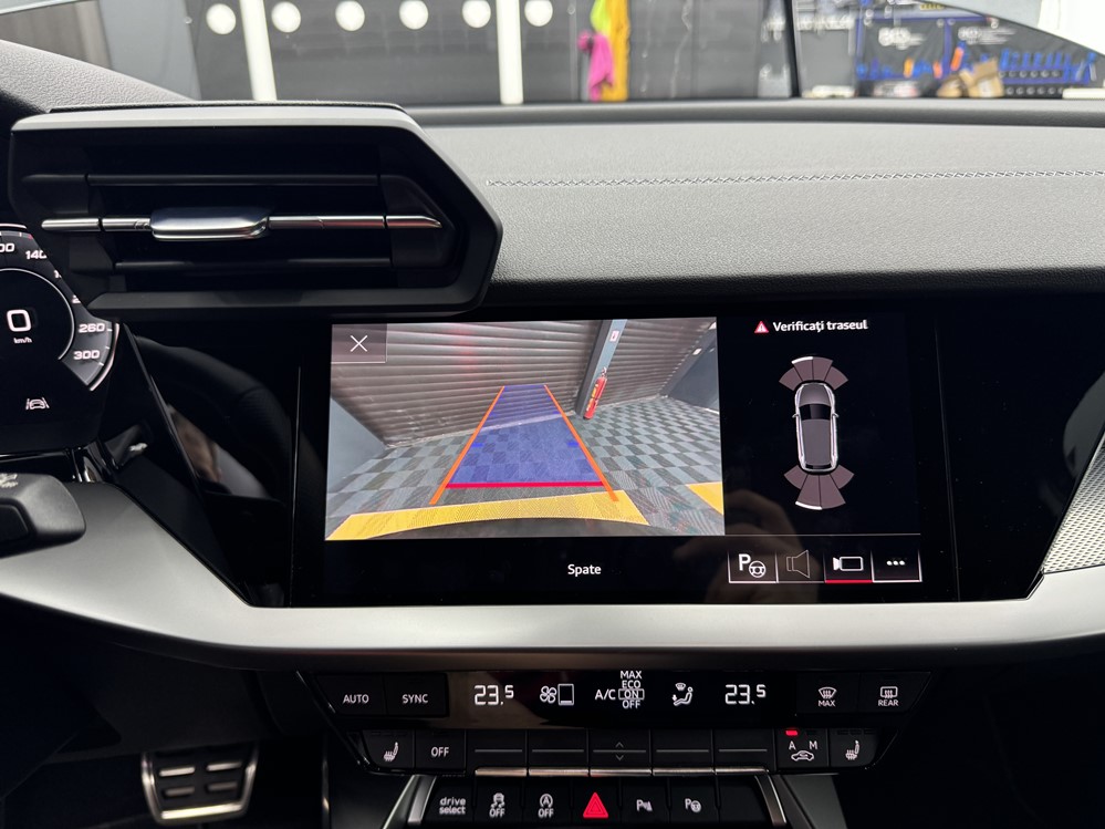Montare 9 - Audi A3 S3 8Y 2021 Instalare Montaj Camera Spate Video Marsarier Highline Originala
