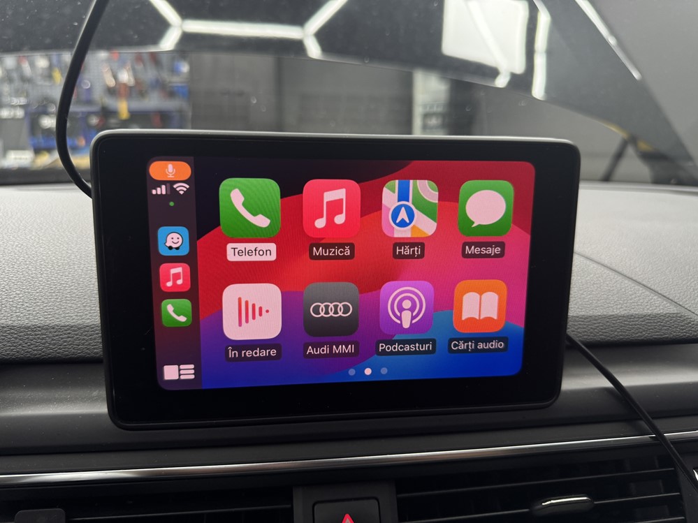 Montare 5 - Audi A4 B9 2016 Montare Camera Spate Marsarier Originala Port USB Activare Apple Carplay Android Auto