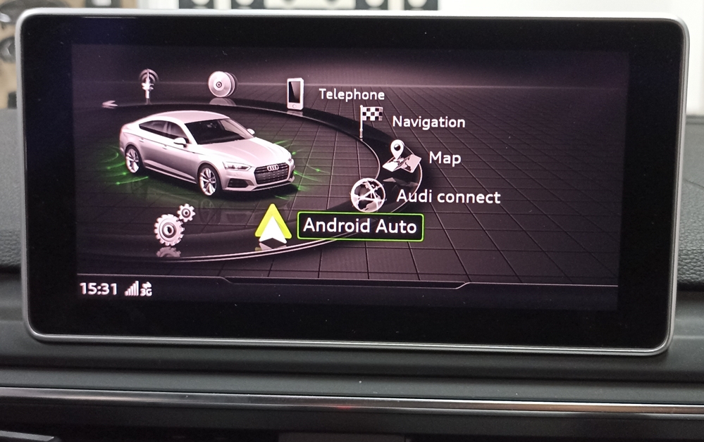 Montare 6 - Instalare Carplay Android Auto Audi A5 F5 2018 Google Waze Youtube Android Iphone