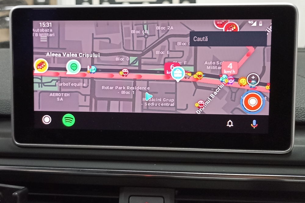 Montare 8 - Instalare Carplay Android Auto Audi A5 F5 2018 Google Waze Youtube Android Iphone