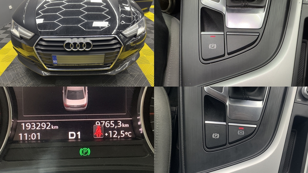 Instalare - Audi A4 B9 2017 Instalare Montare Autohold Activare Buton Auto Hold Hill Hold Assist 