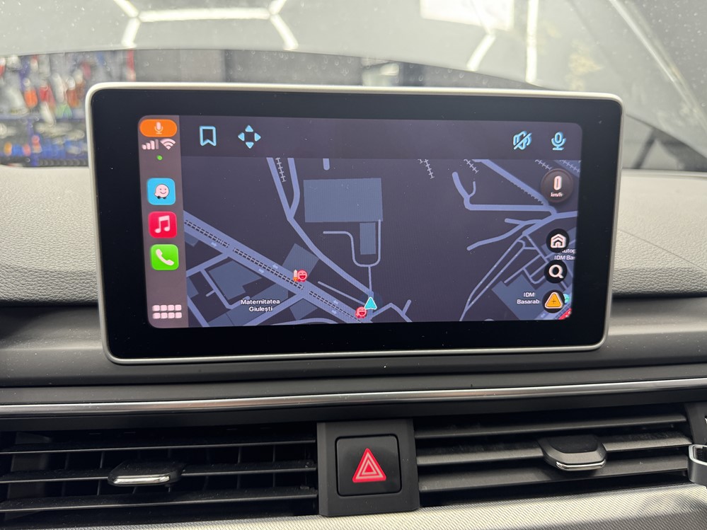 Montare 4 - Audi A4 B9 2017 Instalare Port USB 2 Sloturi Apple Carplay Android Auto Waze Google Maps Bucuresti