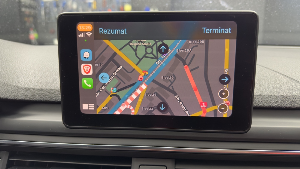 Montare 11 - Audi A4 B9 2017 Montare Camera Spate Marsarier Originala Port USB Activare Apple Carplay Android Auto