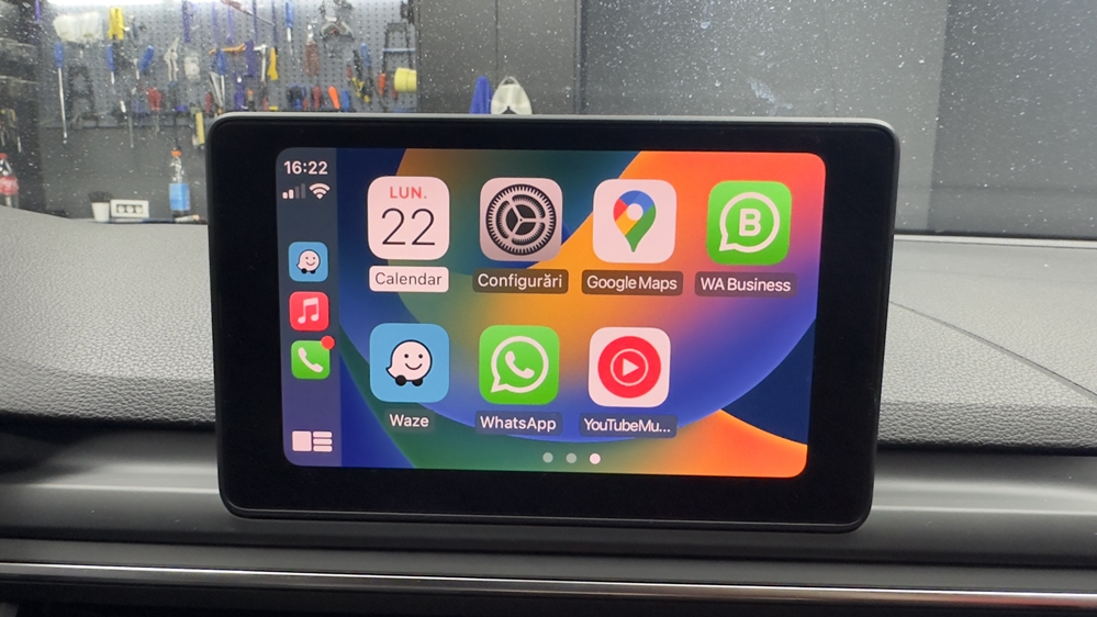 Montare 16 - Audi A4 B9 2017 Montare Camera Spate Marsarier Originala Port USB Activare Apple Carplay Android Auto