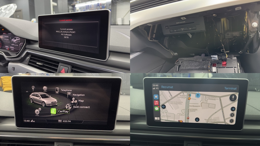 Activare 2 - Audi A4 B9 2018 Andorid Auto Carplay APP Connect Audi Smartphone Activare Sport Layout S4 Montare 2 - Audi A4 B9 2018 Andorid Auto Carplay APP Connect Audi Smartphone Activare Sport Layout S4