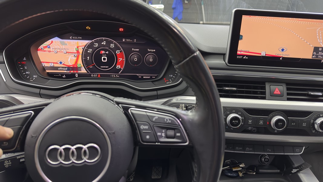 Activare 16 - Audi A4 B9 2018 Andorid Auto Carplay APP Connect Audi Smartphone Activare Sport Layout S4 Montare 16 - Audi A4 B9 2018 Andorid Auto Carplay APP Connect Audi Smartphone Activare Sport Layout S4