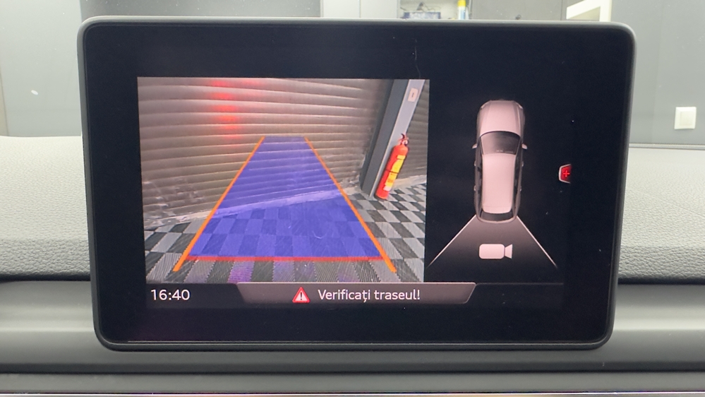 Montare 12 - Audi A4 B9 2019 Instalare Camera Spate Marsarier OEM Auto Hold Hill Hold Assist