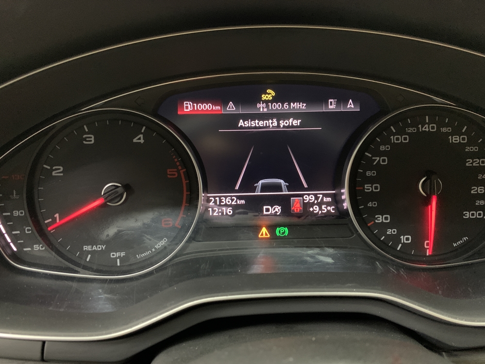 Montare 10 - Audi A4 B9 2021 Instalare Camera Spate Marsarier OEM Autohold Hill Hold Assist