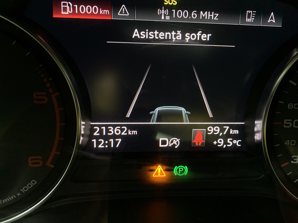 Montare 12 - Audi A4 B9 2021 Instalare Camera Spate Marsarier OEM Autohold Hill Hold Assist